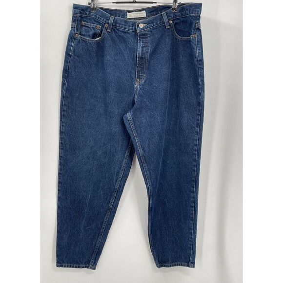 Crossroads‎ Woman / Tapered Vintage High Waist MOM Denim Blue Jeans / Size 22W - Picture 1 of 8